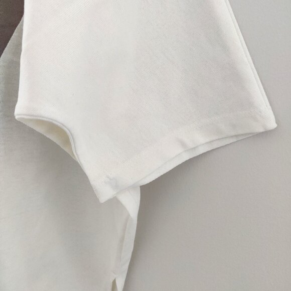 Japanese Brand "Beams Heart" Women's Color Block Asymetric Tee Shirt - OS - Picture 4 of 7